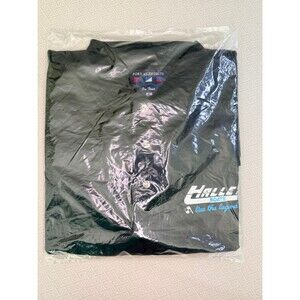 Port Authority Men's XL Black Hallett Boats Live The Legend Polo Cotton UNUSED